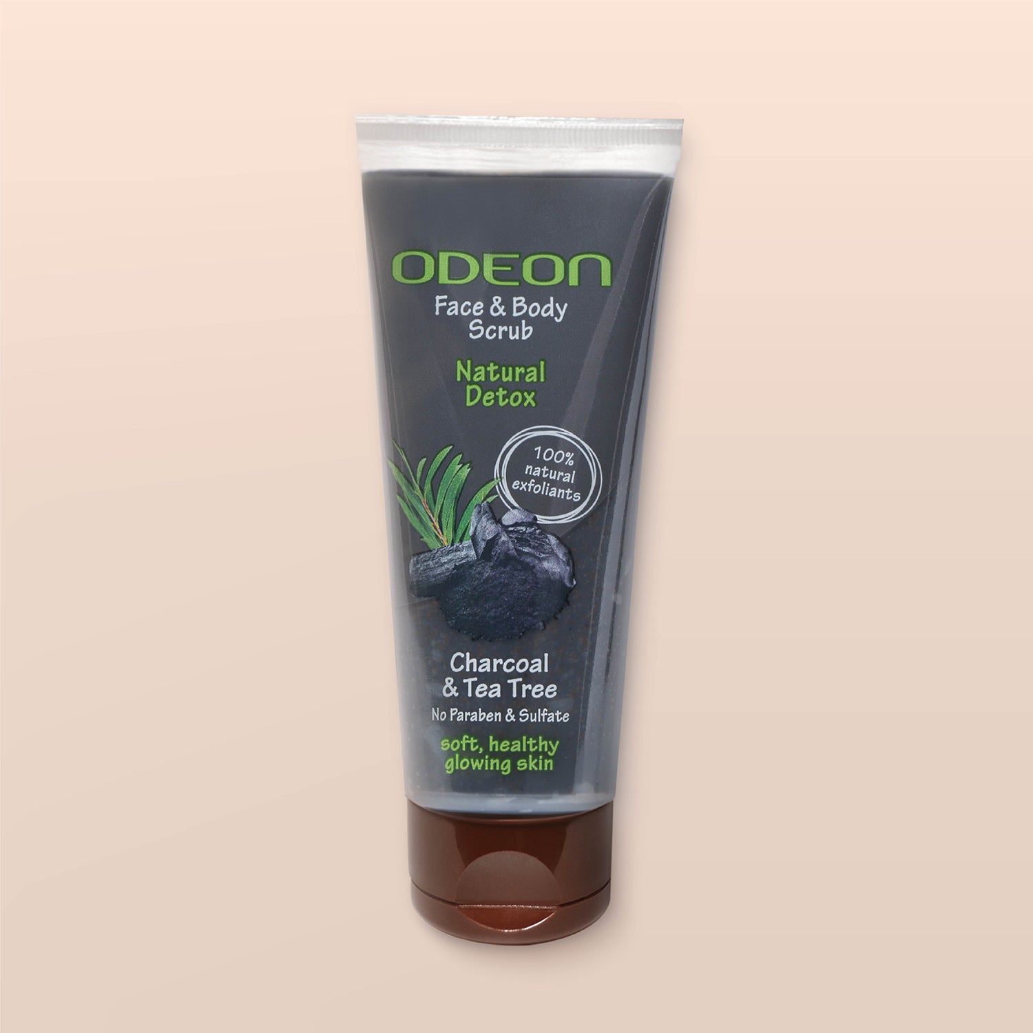 Charcoal & Tea Tree Scrub - 100 ml