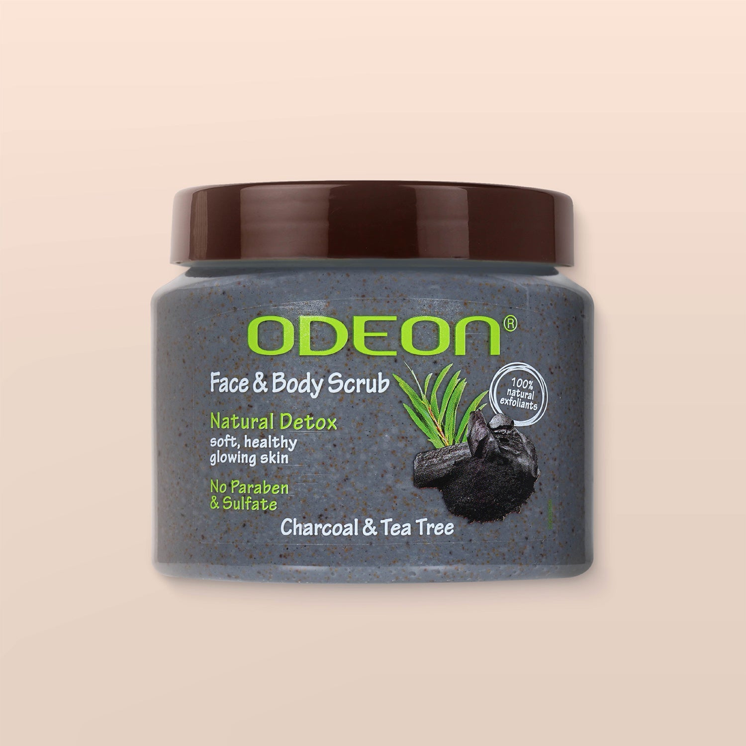 Charcoal & Tea Tree Scrub - 300 ml