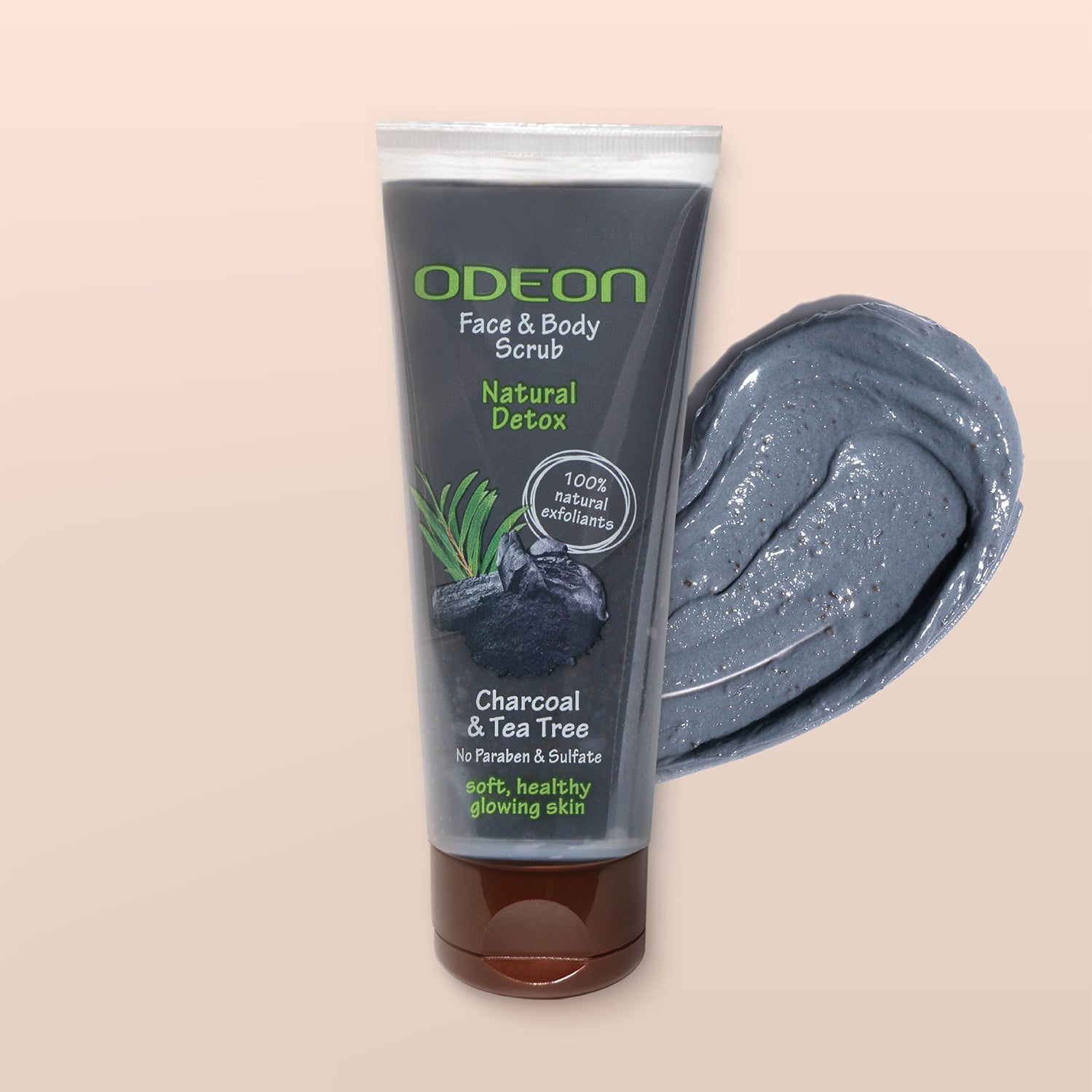 Charcoal & Tea Tree Scrub - 100 ml