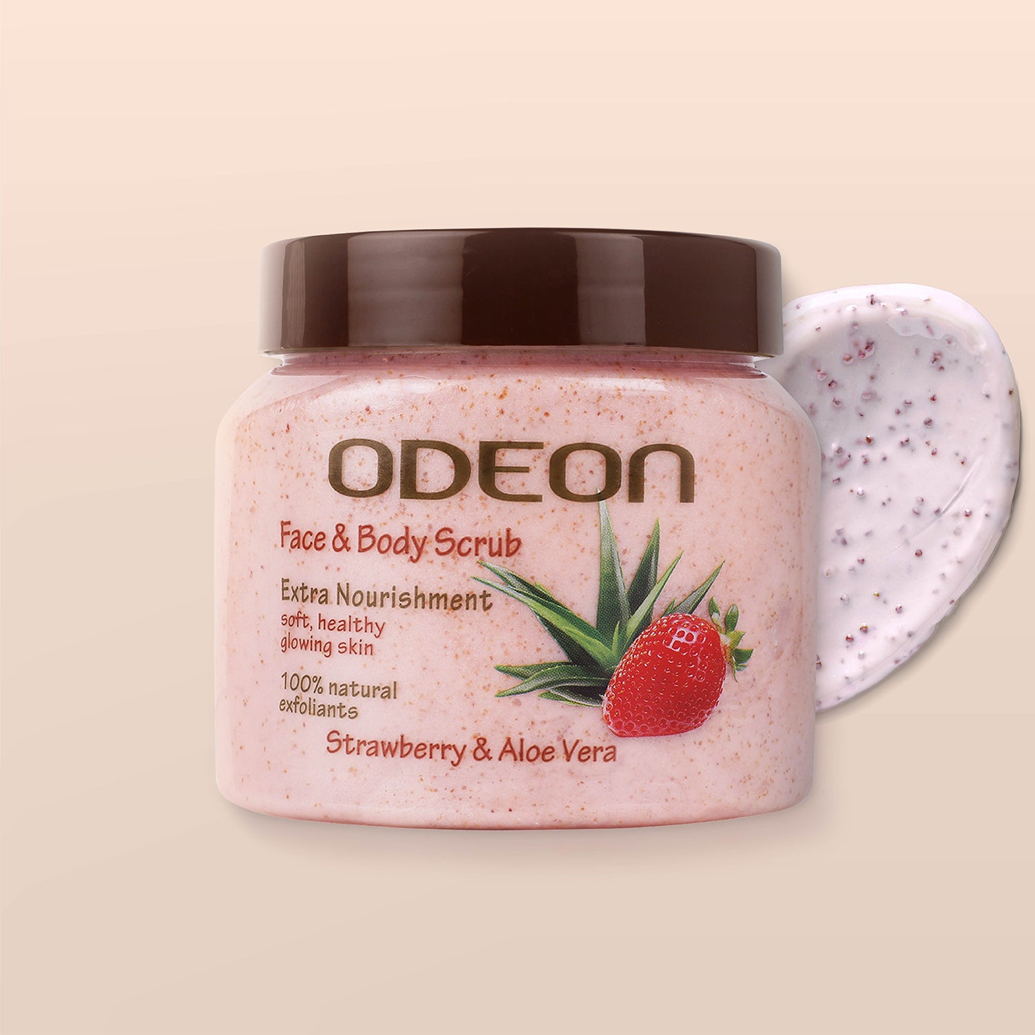 Strawberry & Aloe Vera Scrub - 300 ml