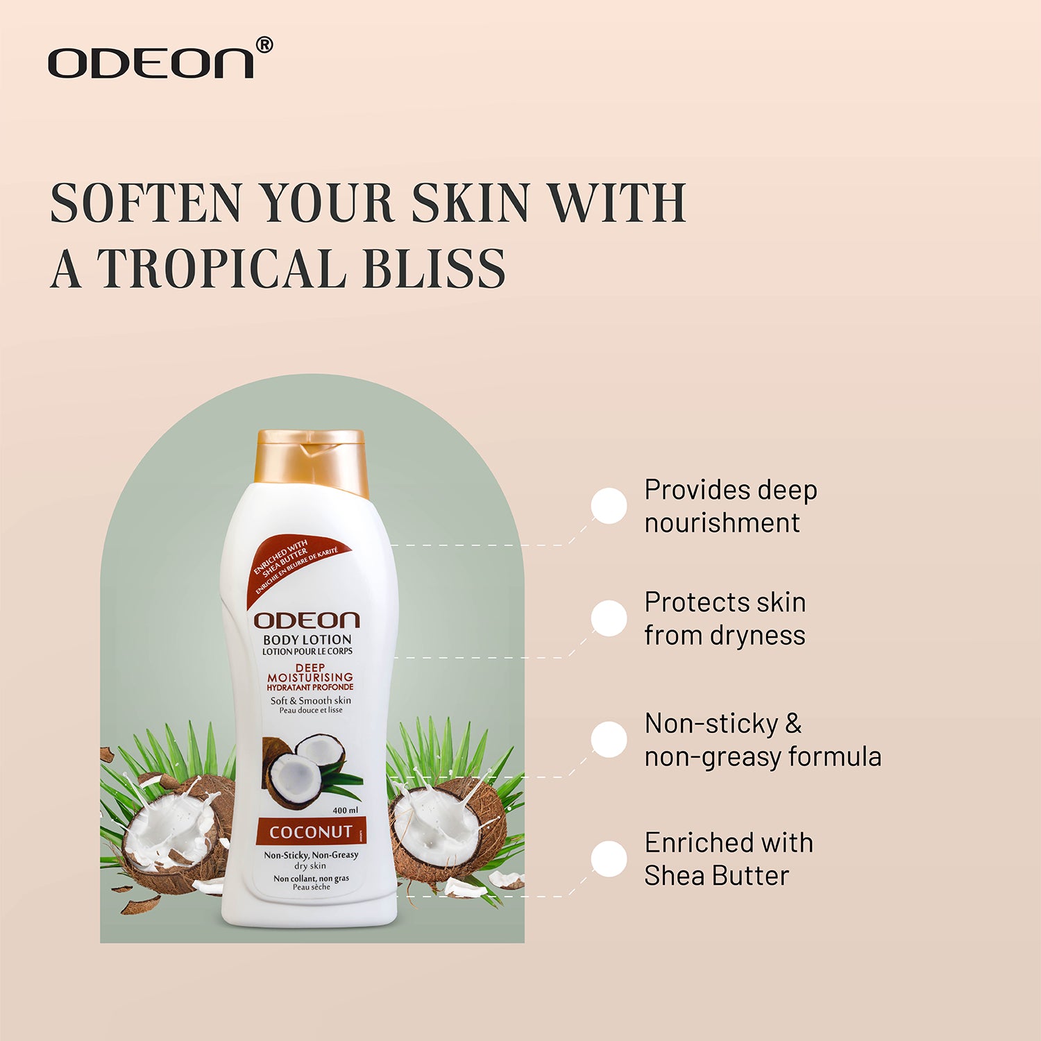 Coconut Body Lotion - 400 ml