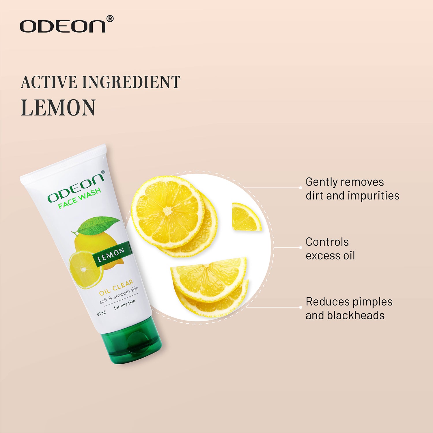 Lemon Face Wash - 50 ml