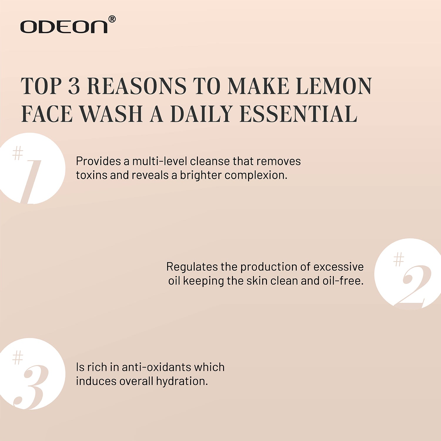 Lemon Face Wash - 50 ml