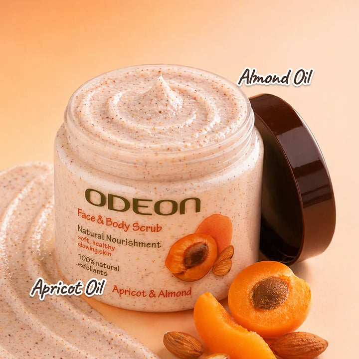 Apricot & Almond Body Scrub for Detan & Smooth Skin