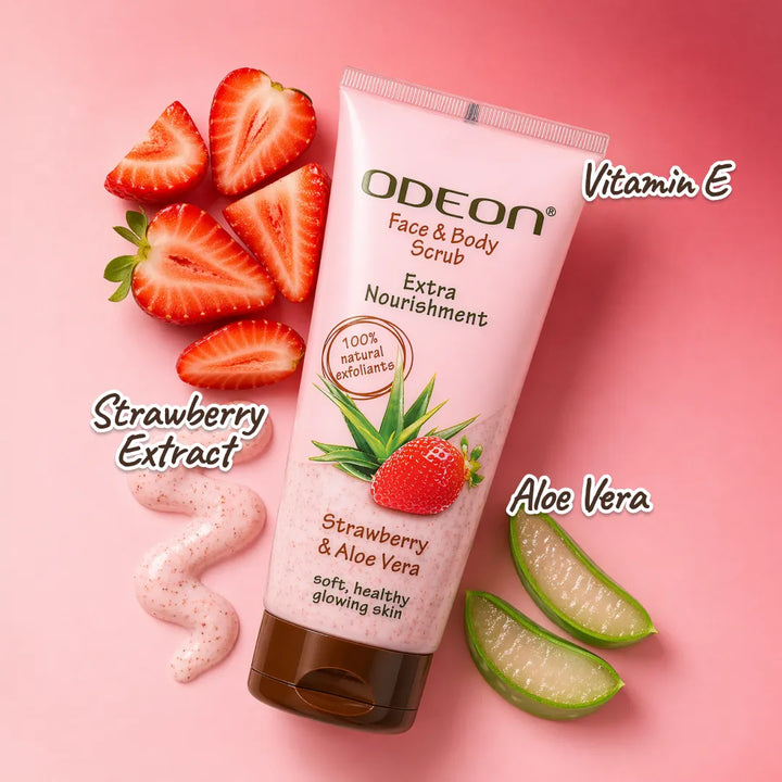 Strawberry & Aloe Vera Face Scrub