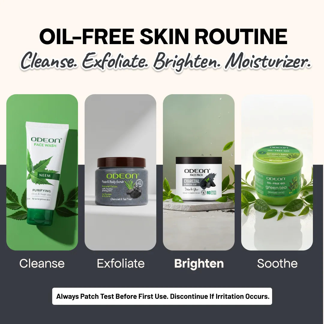 Activated Charcoal & Mineral Clay Face Pack for Oil Control & Clear Skin