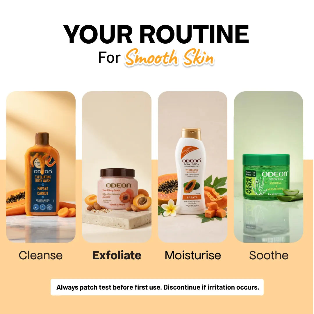 Apricot & Almond Body Scrub for Detan & Smooth Skin