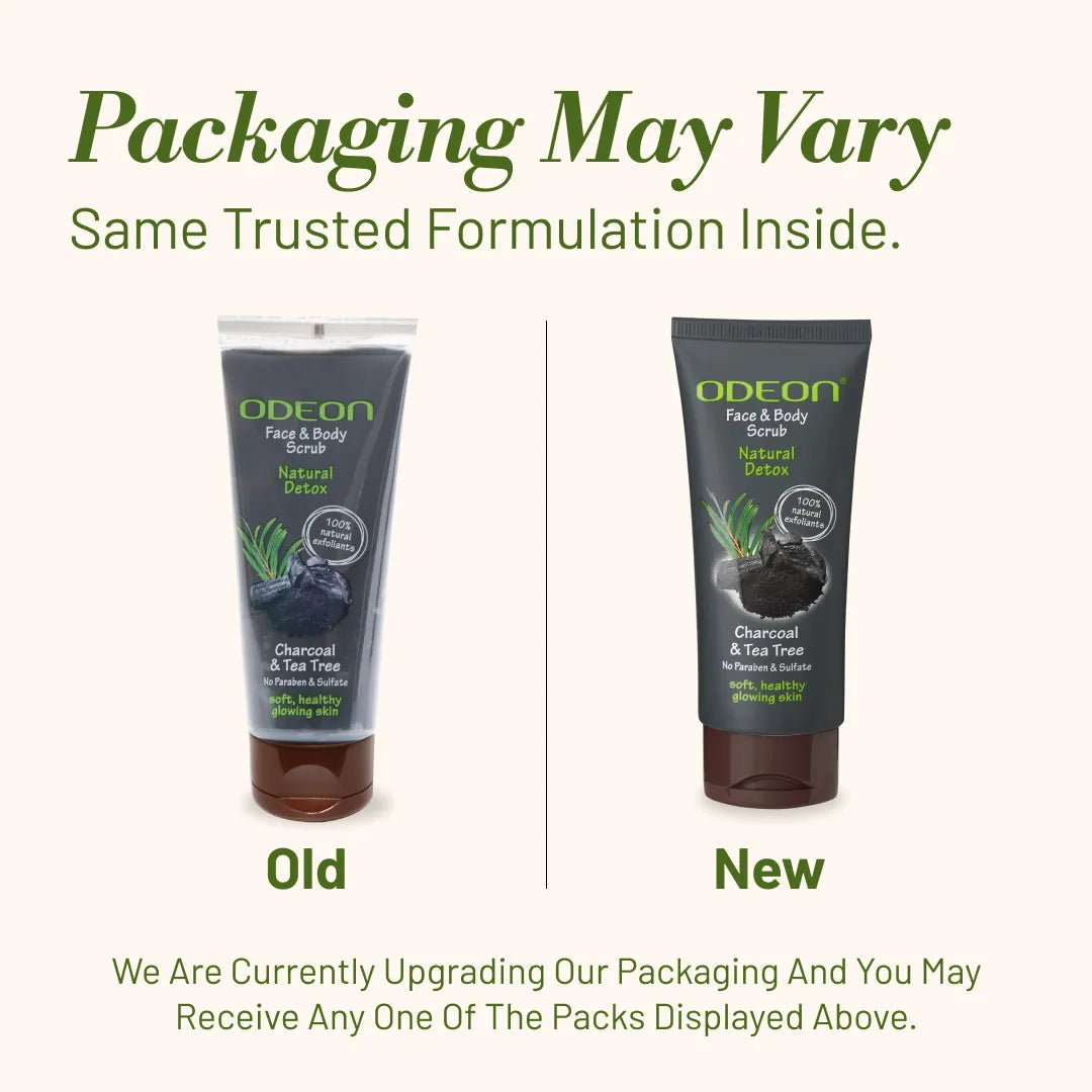 Charcoal & Tea Tree Face Scrub