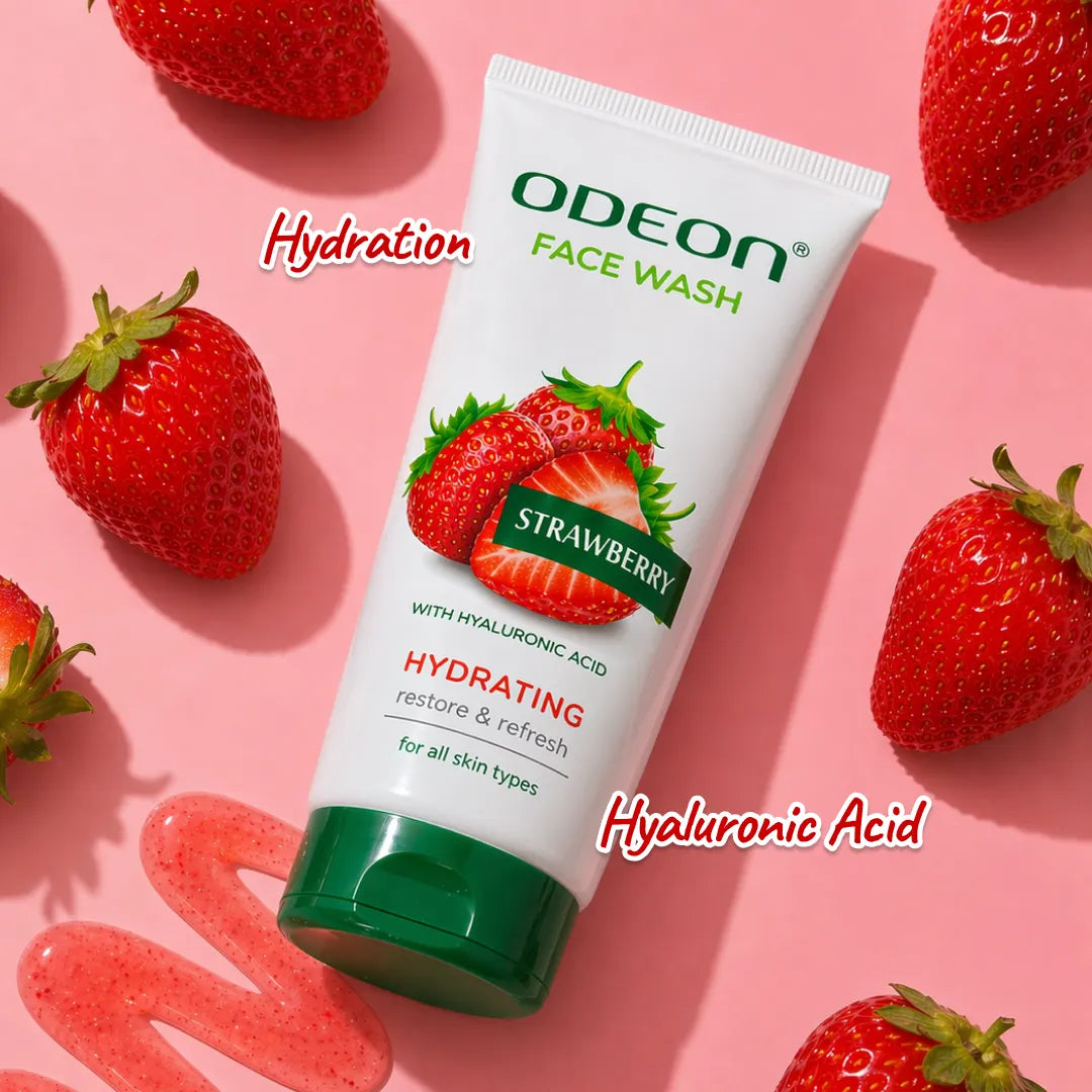Strawberry Face Wash for Glowing Skin