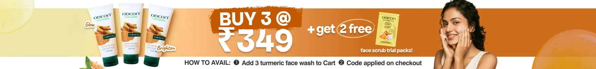 Turmeric Face Wash for Bright & Clear Skin | Gentle Daily Facial Cleanser