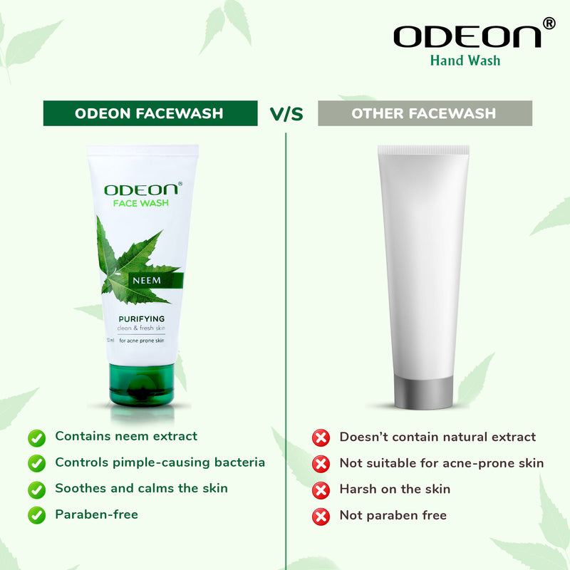 ODEON Face Wash with Neem Extract 100ml