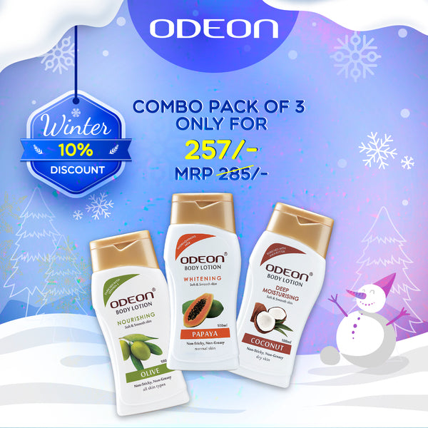 Coconut+Olive+Papaya Body Lotion- Combo Pack of 3 (100ml each)