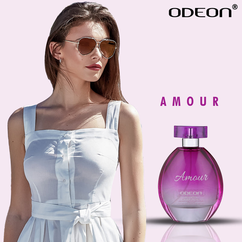 ODEON Amour Eau De Parfum For Women 100ml + ODEON Jolie Eau de Parfum For Women 100ml (Combo Pack)